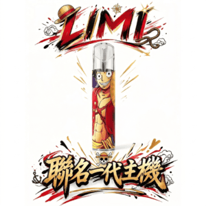 Limi 幻彩卡通一代通用主機 草莓熊與魯夫夢幻聯動 炫彩發光霧化桿 高效Type-C 瞬充 親膚細膩漆面質感 台灣現貨