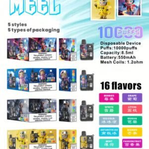 Meel Boost 麻將 10000 口 買一支抵兩支的雙重體驗 普通模式省油持久 Boost 模式濃郁爆表 550mAh 超大動力 台灣現貨秒發