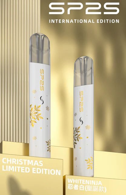 SP2S 鹿頭限定版主機 獨家立體雕刻雪花手感 金屬機身極致防滑 內建幻彩 LED 炫目動態燈 一代煙彈完美兼容 台灣現貨秒發:圖片 5
