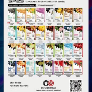 SP2S 思博瑞一代通用彈 精準陶瓷霧化芯、細膩還原鮮果原萃層次 3% 尼古丁鹽帶來滿分滿足感 適配各品牌一代主機 台灣現貨